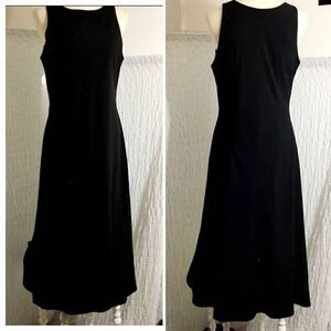 Virgo Black Evening Dress Size 14